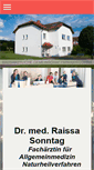Mobile Screenshot of hausarzt-lohra.de
